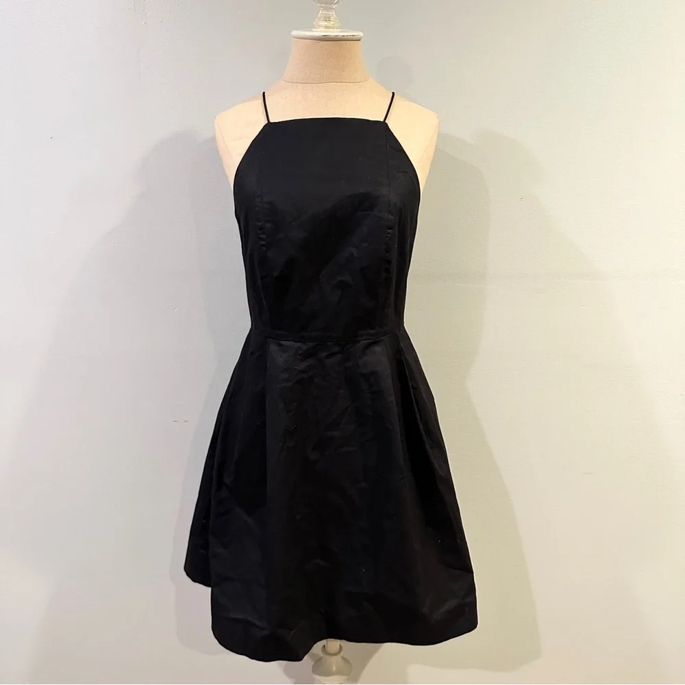 Kate Spade Saturday Black High Neck Sleeveless Dress - Picture 1 of 5